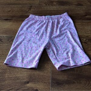 Love republic Pink floral bike shorts in size M (5/6)